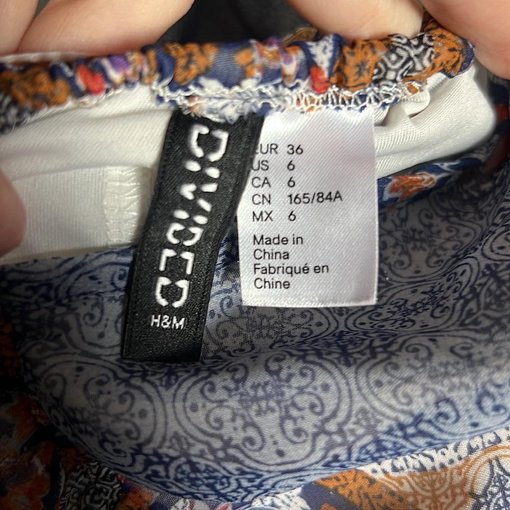 H&M Divided Patchwork Sundress - Picture 3 of 3